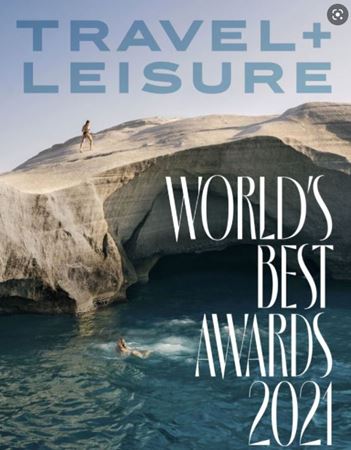 travel and leisure magazine cover