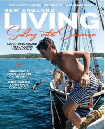NE living magazine cover